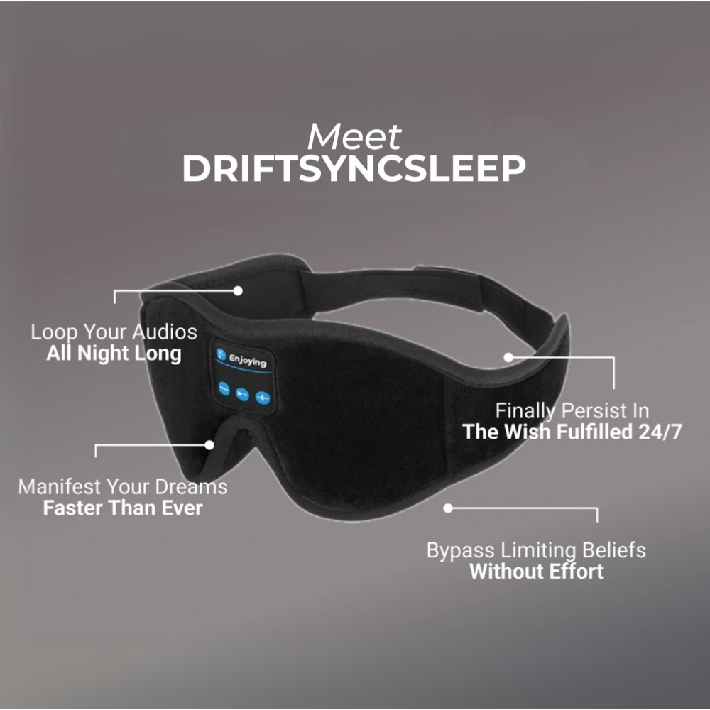 DriftSyncSleep - Sleeping Headphone